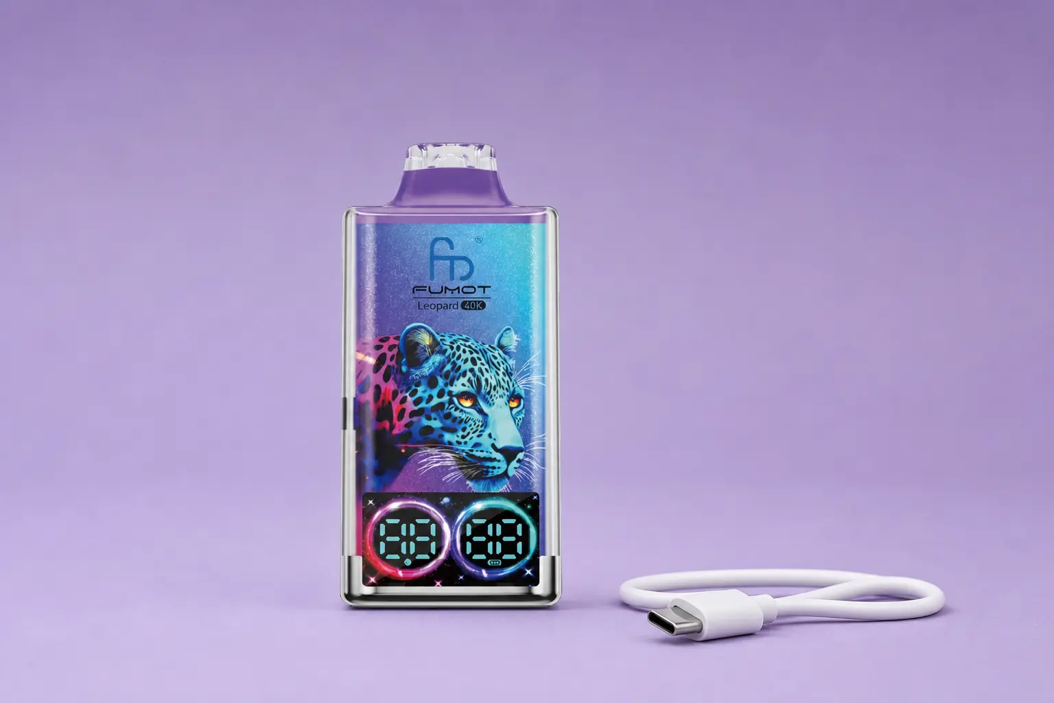 Fumot Leopard 40K ładowalne urządzenie z kablem USB Type-C
